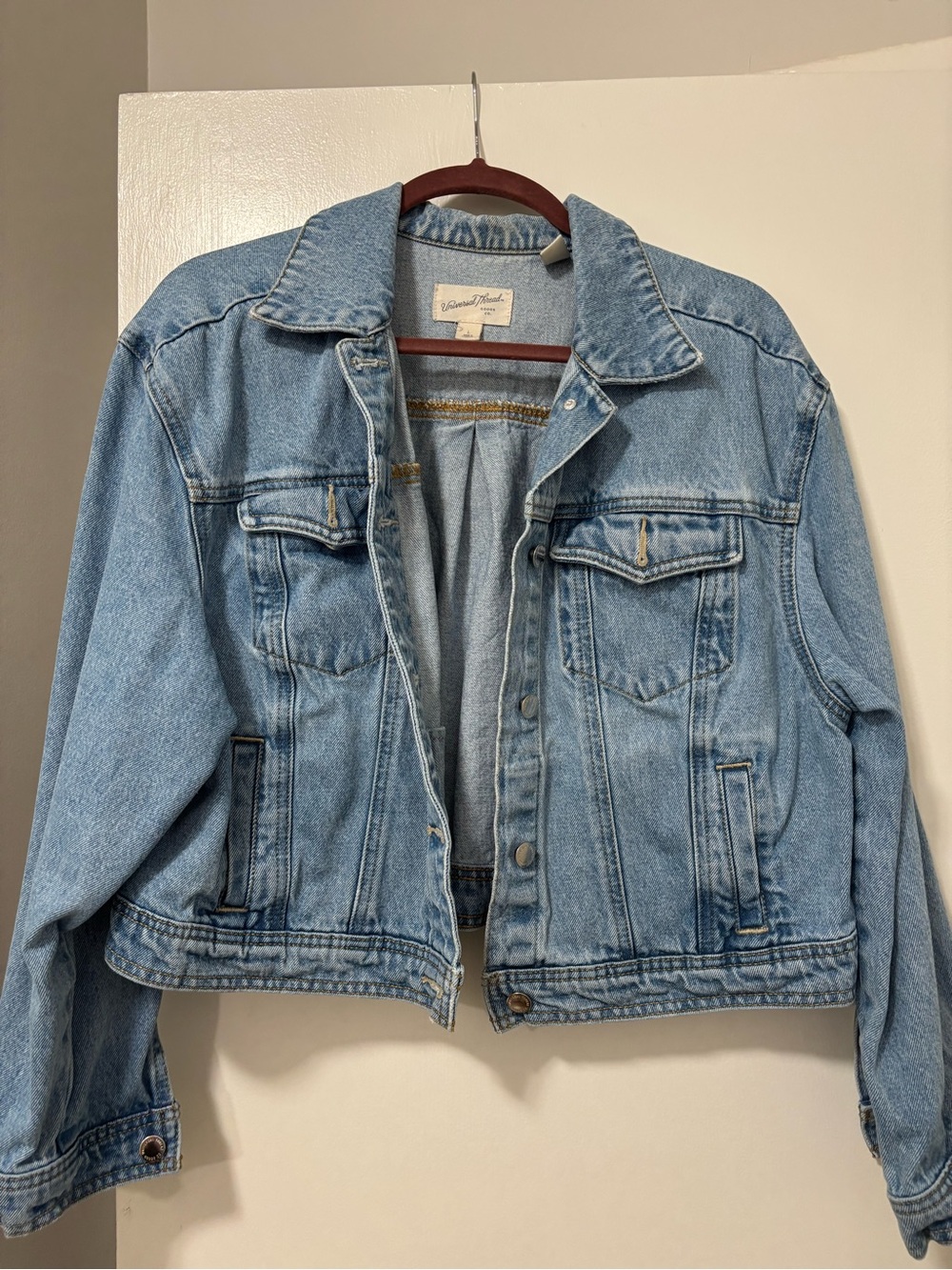 Universal Thread Light Blue Denim Jacket - Women